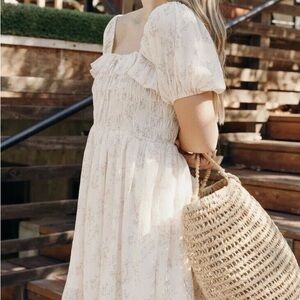 CJLA Juliet dress blush pink floral